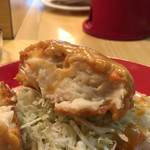 おき野 - カニクリームコロッケ ビスクソース添え