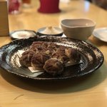 おき野 - しいたけ海老肉揚げ