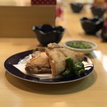 おき野 - ぶりかまの唐揚げ