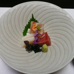 料亭旅館　いちい亭 - お造りお魚が美味しいのは勿論、ツマも良いんです♪