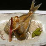 料亭旅館　いちい亭 - えぼ鯛　身はふっくら　骨煎餅は香ばしく全て頂きました！