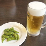 味乃家 魚野川 - 生ビール500円