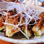 ケニーズ - ピリ辛たたきキュウリ　５００円