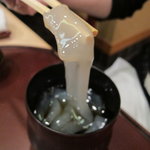 よこやま - 葛切り　こんな粘りは見たことない！