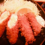とんかつ　なかむら - チーズササミ・イカフライ(アップ)
