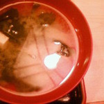 とんかつ　なかむら - お味噌汁