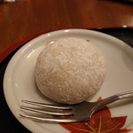 ヤマナカ カフェ - 栗の生大福