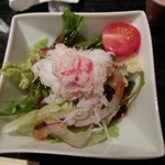 開陽亭 - トラピストコース　カニサラダ