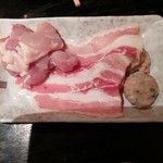 開陽亭 - トラピストコース　海鮮鍋追加肉