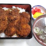 Hayashiya Shiyokudou - ヒレソースカツ丼￥700