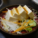 藤福 - 豆腐サラダ