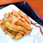 純手打うどん よしや - かき揚げ