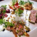 Bistro Refectorium - おまかせオードヴルの盛り合わせ６種