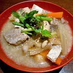 ひのと - お通し（粕汁）