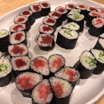 すし おかしら - キュウリ、ネギトロ、本鮪赤身