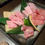 和牛焼肉　幸庵 - ４種盛り￥2980