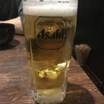 博多もつ鍋 いっぱち  - 飲み放題でもアサヒだよ！