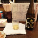 大瓶ビール500円！ＧＯＯＤ