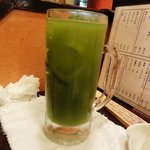 よい処ほのじ - 抹茶ハイ400円　お茶が濃い！