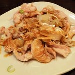 よい処ほのじ - ガツ生スライス300円