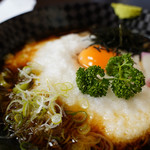 根橋屋 - 月見とろろ蕎麦