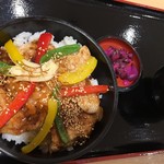 越後川口SA上り線フードコート - 長岡丼