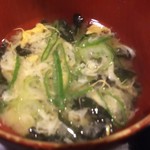 むちゃく - 汁物  かき玉汁