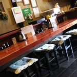 むちゃく - 店内カウンター席