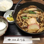 西川家 - みそ煮込みうどん定食