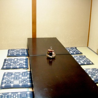 This is a private room with a hori kotatsu.