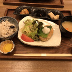 Mamezo&Cafe　 - けやき膳（豆の玄米ご飯）