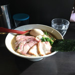 麺処 夏海 - 全部のせ特製煮干し豚骨