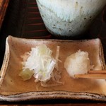 そば家　和味 - 薬味