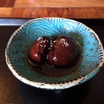 そば家　和味 - ２個なので１つ強奪（笑）