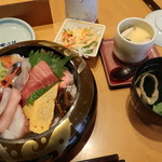 寿し松 - 海鮮丼セット￥１，２９６
