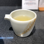 Japanese Soba Noodles 蔦 - 鶏スープのスープ割り