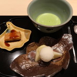 祇園 にしかわ - H30.11 デザートと薄茶