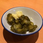お酒・お惣菜・和食 竜田屋 - H.30.11.21.夜 古漬け 200円