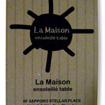 La Maison ensoleille table - 