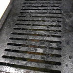 京都　中京　ホルモン丸 - 食べ終わってから撮影開始。。。鉄板は言えば代えてくれます（笑）