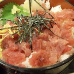 浅野屋 - まぐろ中落ち丼