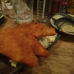 秋元屋 - ハムカツ＆水なす漬け
