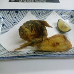 鮎茶屋 かわせ - 鮎のから揚げ