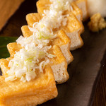 Matsubei Tochio jumbo fried tofu (unglazed)