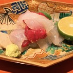 肉屋 雪月花 NAGOYA - カワハギと牛 アップ