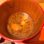 肉屋 雪月花 NAGOYA - 味噌汁