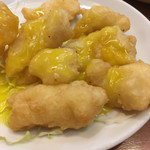 金龍飯店 - 白身魚レモンソース