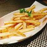 raw potato fries