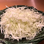 新宿さぼてん - キャベツがやばい量！