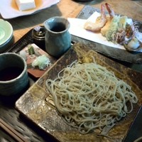 九つ井 本店 - 天ざるそば　車海老￥2,500